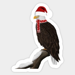 Bald Eagle Bird Watching Birding Ornithologist Christmas Gift Sticker